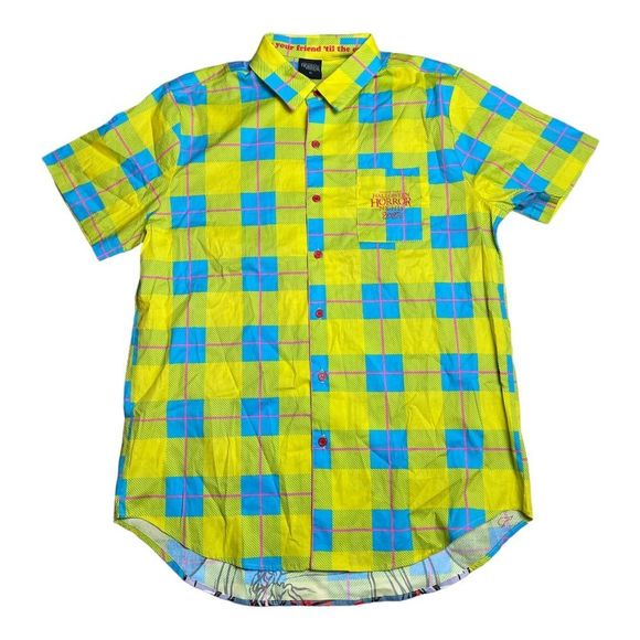 Universal Studios Halloween Horror Nights 2023 Commemorative Chucky Button Up - Picture 5 of 7